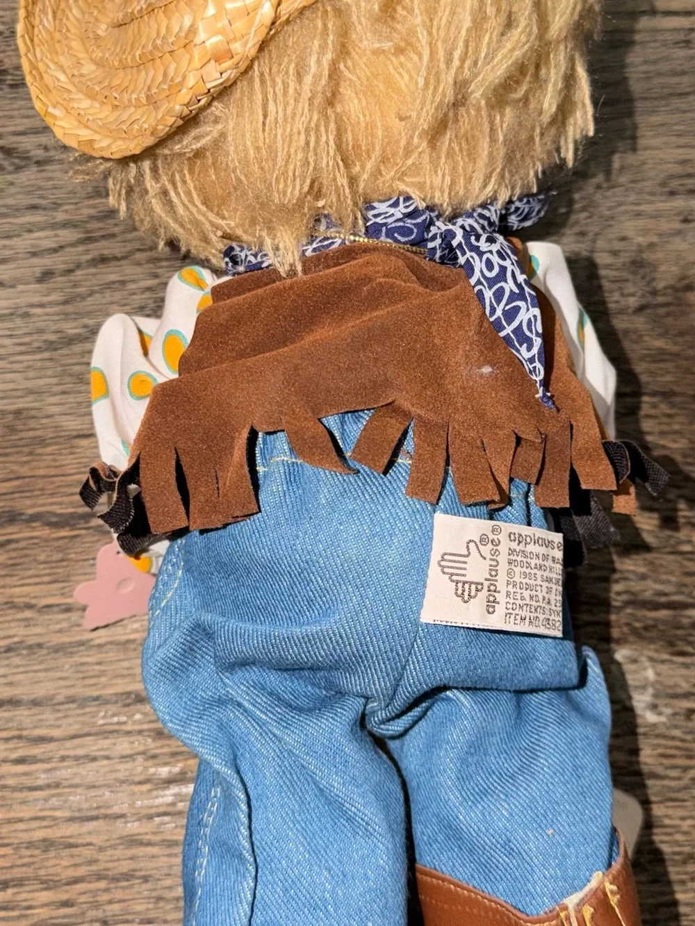 Vintage Precious Moments dolls Mikey the cowboy